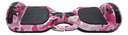 SKATE HOVERBOARD QY-BW- ROSA CAMUFLADO RUEDA 6,5