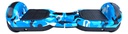 SKATE HOVERBOARD QY-BW- HIELO FUEGO RUEDA 6,5