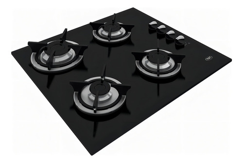 ANAFE A GAS TST SPEZIA 22/4 4 HORNALLAS NEGRO