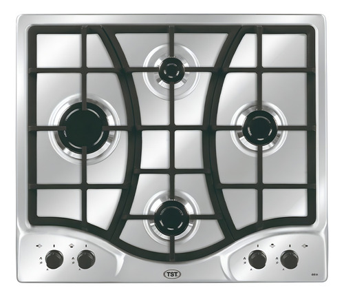 ANAFE A GAS TST STAGIO 21/4 4 HORNALLAS ACERO INOX