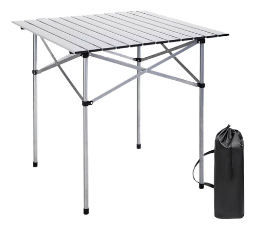 MESA ALUMINIO PONTEC DS617-AL ENROLLABLE 70