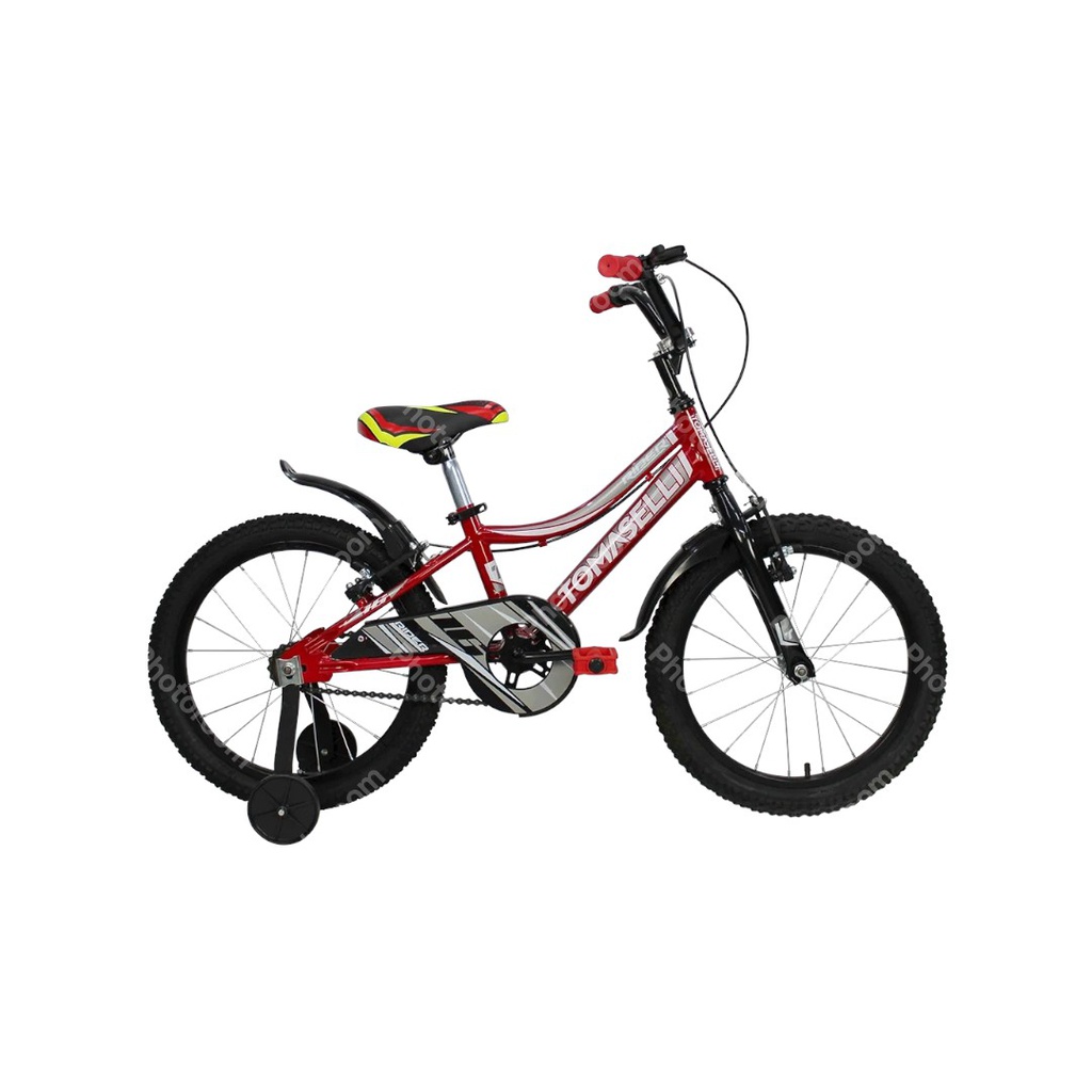 BICICLETA TOMASELLI R16 TRID160ROJ RIDER ROJO