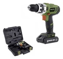 TALADRO INALAMBRICO PHILCO TI1401P C/BATERIA, MALETIN Y ACCESORIOS