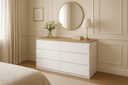 COMODA CAON ARYA 1.20 MTS BLANCO/PARAISO 1373