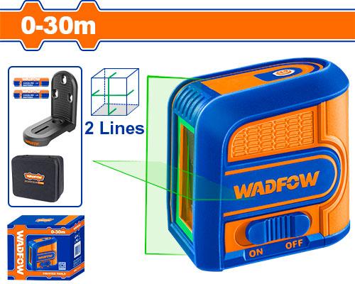 NIVEL LASER WADFOW WLE2M03 AUTONIVELANTE 0-30 MTS