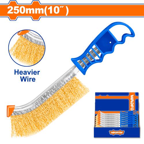 CEPILLO DE ALAMBRE WADFOW WBH1101 10" 250MM