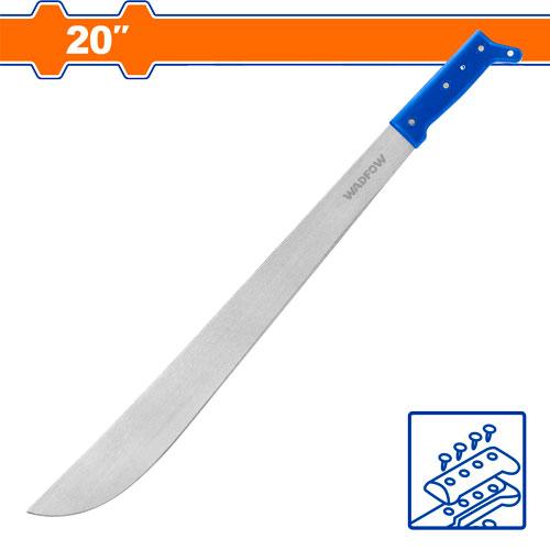 MACHETE WADFOW WNU0120 20" GROSOR DE HOJA 1.9MM
