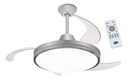VENTILADOR DE TECHO RETRACTIL STAR TRAK STVT43-LED CUOTA MELI