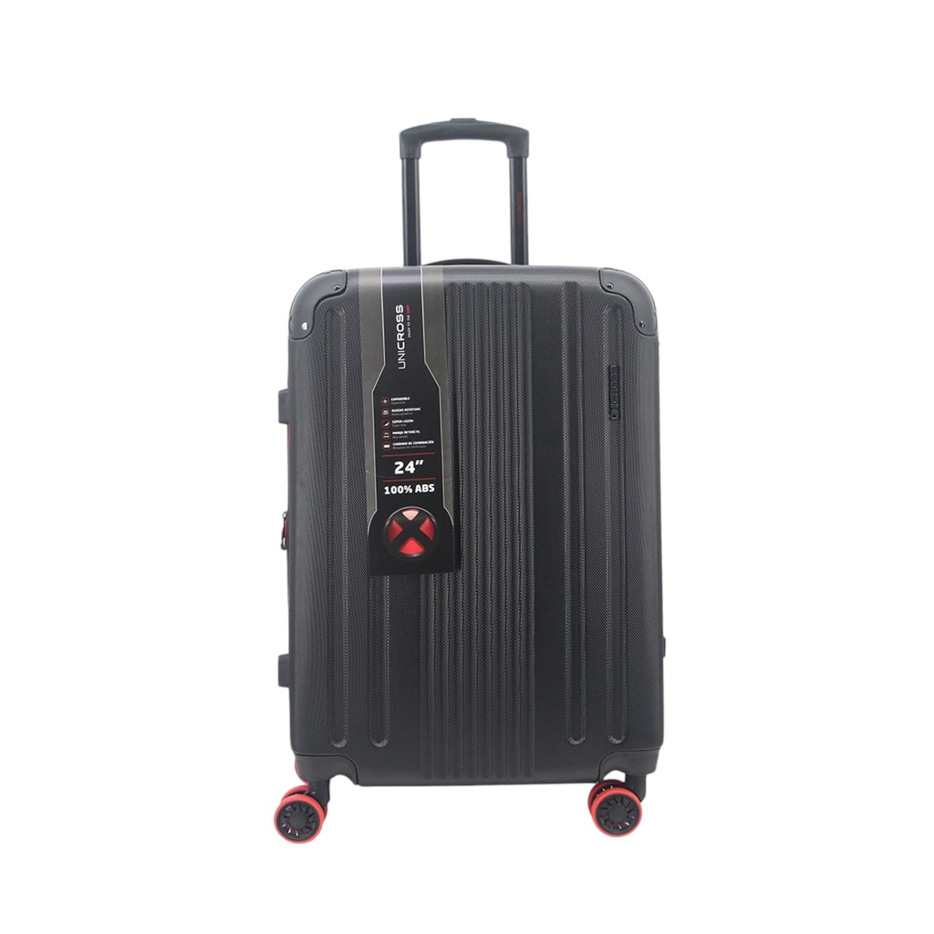 VALIJA UNICROSS 24" ABS NEGRO 62.2062 NZ