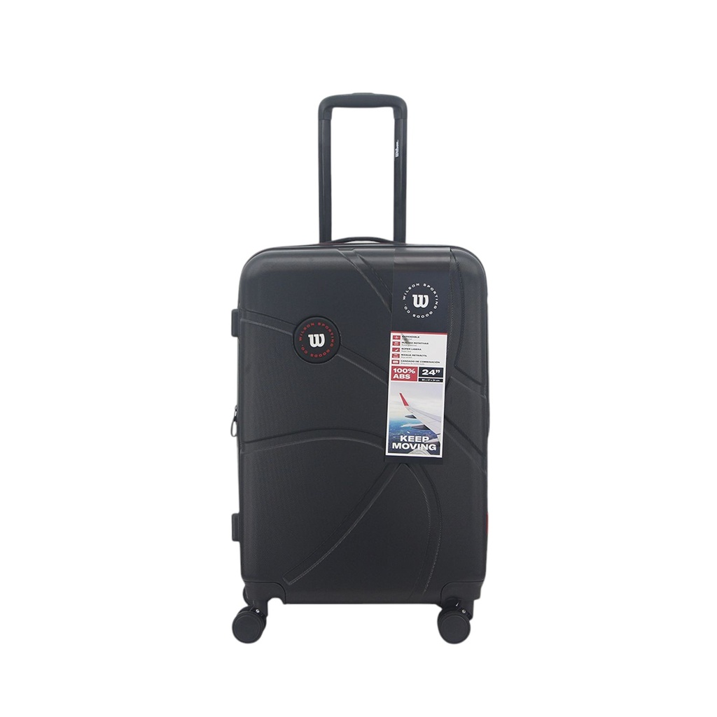 VALIJA WILSON 65.1750N 24" ABS NEGRA