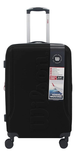 VALIJA WILSON 65.1753N 24" ABS NEGRA