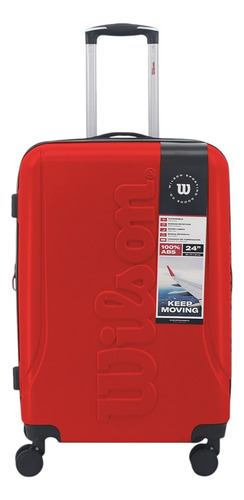 VALIJA WILSON 65.1753R 24" ABS ROJA
