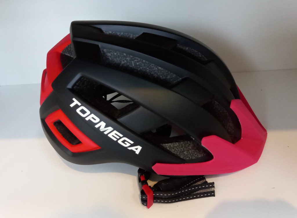 CASCO BICICLETA TOPMEGA MTB ADULTO 20 VENT VISERA T55/61