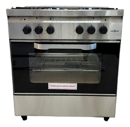 COCINA INDUSTRIAL VALIGAS COMPACT 5H MULTIGAS 5 HORNALLAS