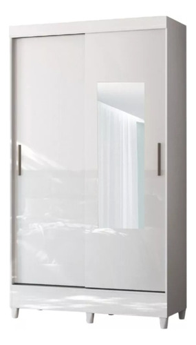 ROPERO ENKEM FIT 2PTS C/ESPEJO BLANCO 455 CUOTA MELI