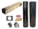 KIT COMPLEMENTO PARED 8" NEGRO 05-000-228