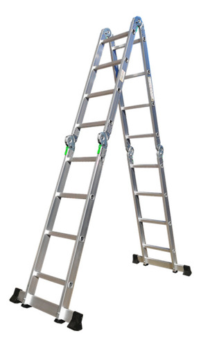 ESCALERA NAK ESC-002 ALUMINIO ARTICULADA 16 ESC CUOTA MELI