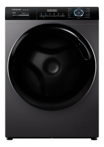 LAVASECARROPA DREAN LSCDR1208SG0 12KG INVERTER CARGA FRONTAL GRAY LITE