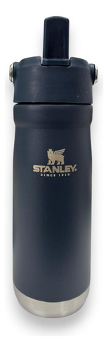 BOTELLA TERMICA STANLEY CON PICO 650 ML AZUL