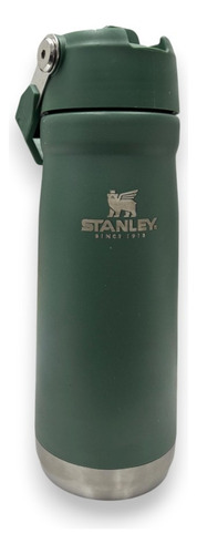 BOTELLA TERMICA STANLEY CON PICO 650 ML VERDE