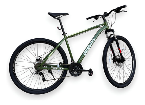BICICLETA GRAVITY BEMBA R29 TALLE M/L VERDE