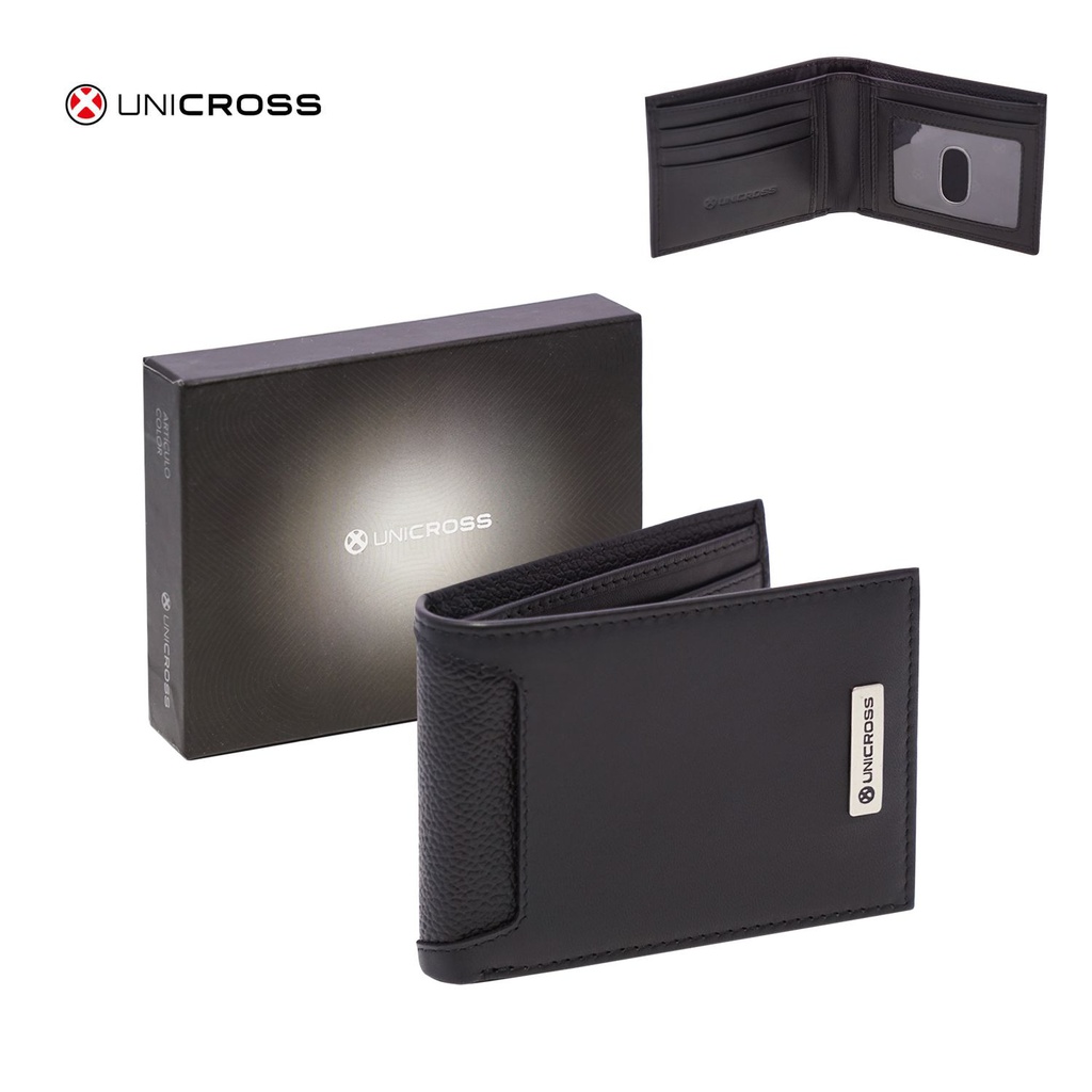 BILLETERA UNICROSS 62.B1104 DE CUERO