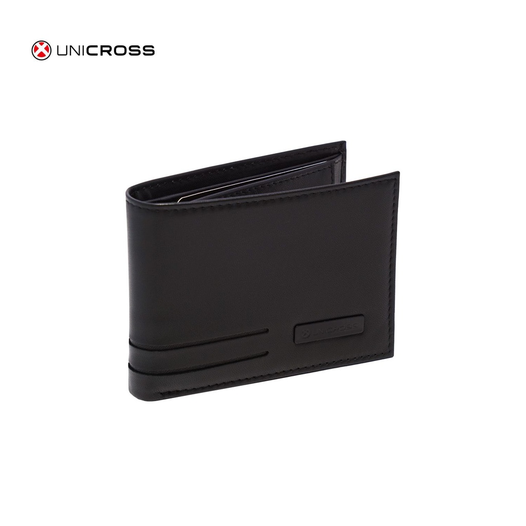 BILLETERA UNICROSS 62.B1107 DE CUERO NEGRA