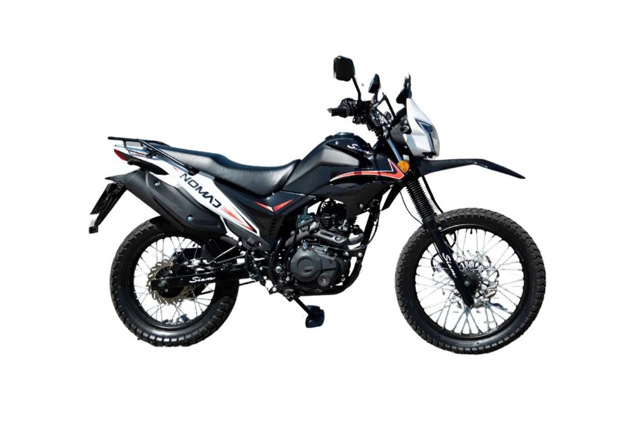 MOTO SIAM ON OFF NOMAD 150 DISCO NEGRO
