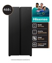 HELADERA HISENSE RS3N428NAB NO FROST 468 LTS SIDE BY SIDE