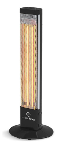 CALEFACTOR WHITENBLACK INFRAROJO WBCVWB04 VERTICAL 600/1200W