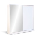 VESTIDOR CAON 2.20 BLANCO PUERTA ESPEJO 1245+1309