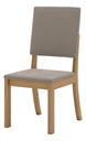 SILLA HENN MILLA X4 SEC35-510 NATURAL MARRON ALMENDRA