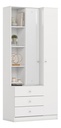 ARMARIO MULTIUSOS HENN DOHA D332-10 2 PUERTAS BLANCO