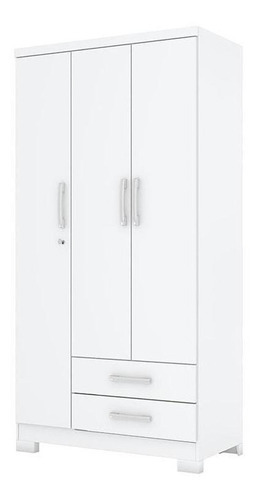 ROPERO HENN ACAI DA133-66 3 PUERTAS BLANCO