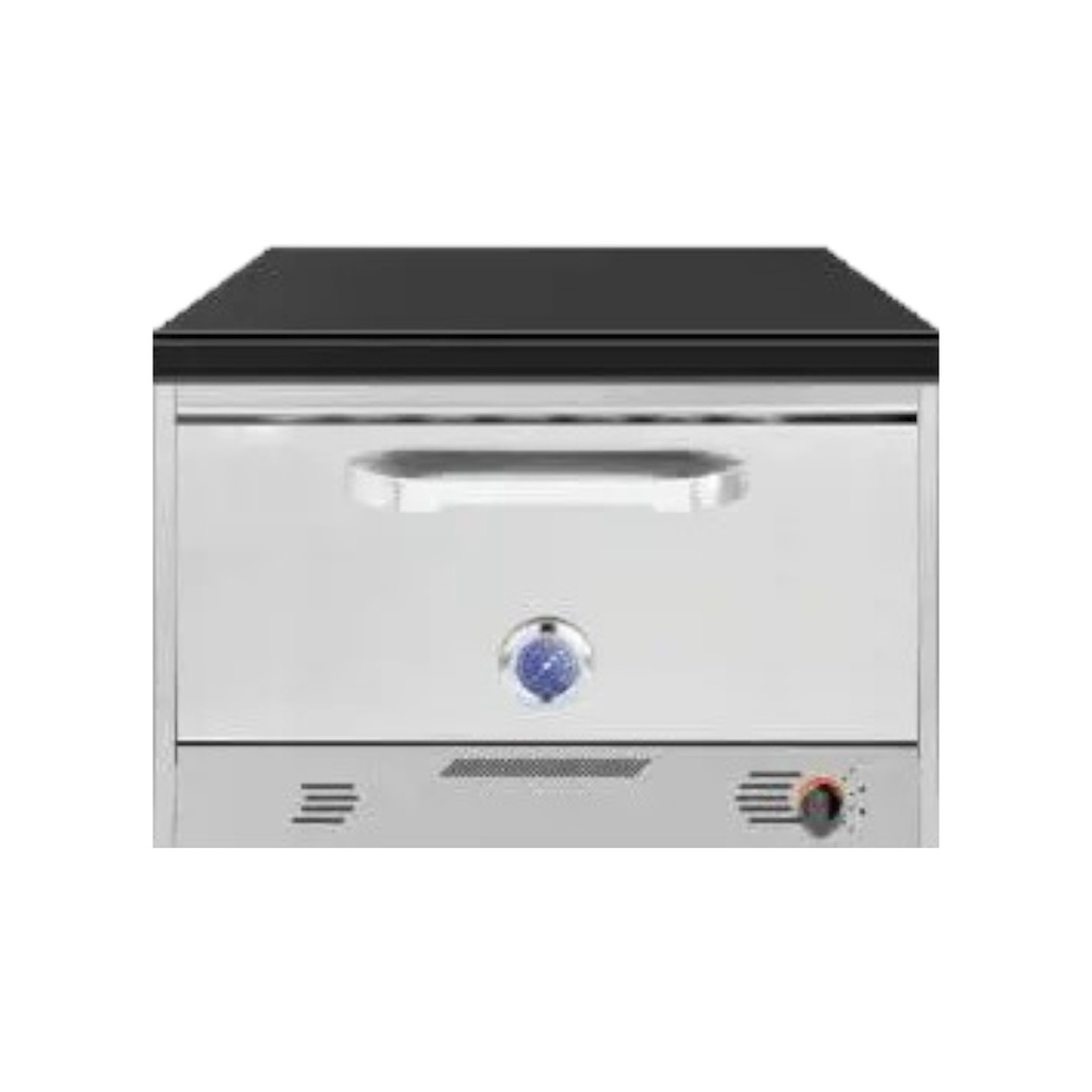 HORNO PIZZERO USMAN H12 12 MOLDES ACERO INOX