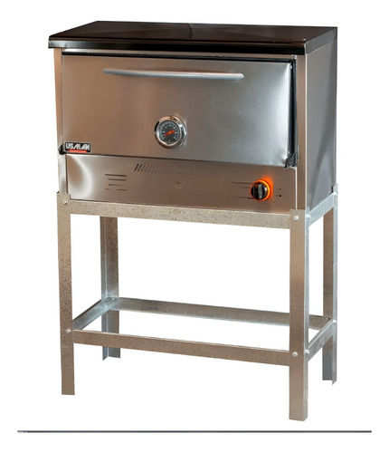 HORNO PIZZERO USMAN H12 A GAS 12 MOLDES CIEGO 504