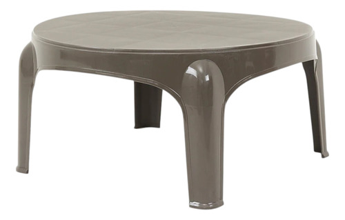 MESA GARDEN LIFE PUKET F435067 AUX REDONDA GRIS