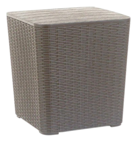 MESA GARDEN LIFE CAPRI F433067 RATTAN GRAFITO