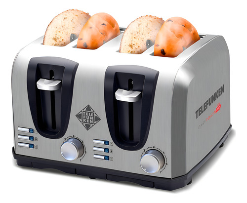 TOSTADORA TELEFUNKEN EASYTOAST - PRO ACERO