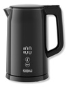 PAVA ELECTRICA SIBIU PV10 1.7 LITROS NEGRA