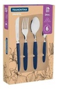 JUEGO DE CUBIERTOS TRAMONTINA 23398/172 IPANEMA 24 PC