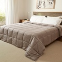 ACOLCHADO SIMIL PLUMON FULLBLANC TWIN NATURAL 417