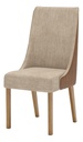 SILLA HENN IVY x4 SEC36-535 NATURAL CREMA