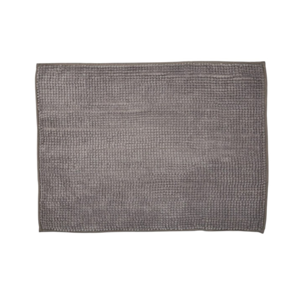 ALFOMBRA CHENILLE MAT GRIS OSCURO FUL011