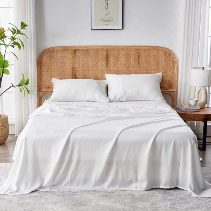 SABANAS PRESTIGE 1200 HILOS TWIN BLANCA BH085