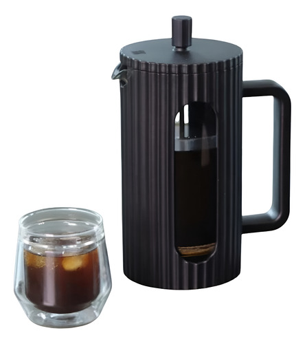 CAFETERA PRENSA TK 302184 FRANCESA 1000C NEGRA