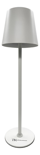 VELADOR INALAMBRICO THE KITCHEN  DE METAL A BATERIA BLANCO