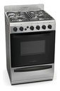 COCINA ORMAY TEMPO A GAS 4 HORNALLAS ACERO