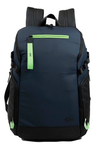 MOCHILA ELF 2119 PORTANOTEBOOK AZUL