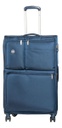 VALIJA ELF 24" 3400/24A AZUL 4 RUEDAS 360
